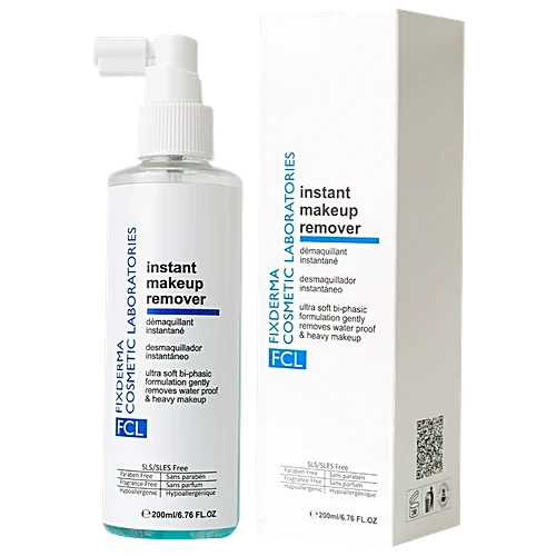 Fixderma Cosmetic Laboratories Instant Makeup Remover - Removes Waterproof Makeup, Hydrates Skin, 200 ml FIX DERMA