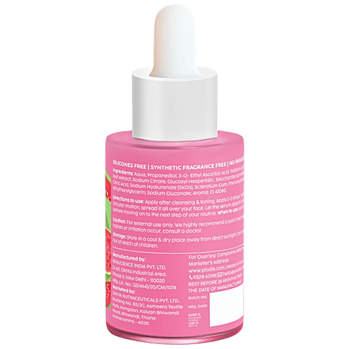 Plix Guava Glow Dewy Serum - 10% Vitamin C, Pentavitin, 5KDa Hyaluronic Acid, 20 ml PLIX