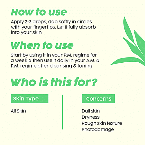 Plix Guava Glow Dewy Serum - 10% Vitamin C, Pentavitin, 5KDa Hyaluronic Acid, 20 ml PLIX