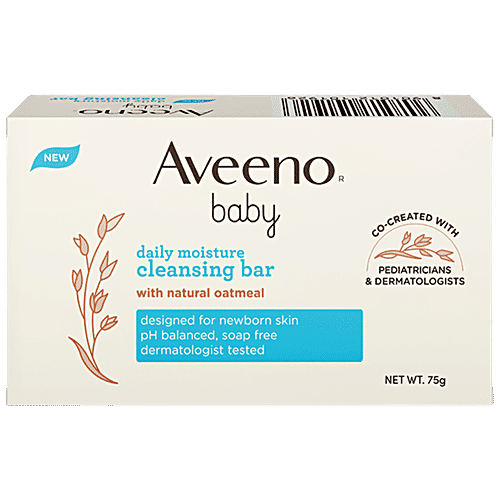 Aveeno Baby Daily Moisture Cleansing Bar, 75 g Aveeno Baby