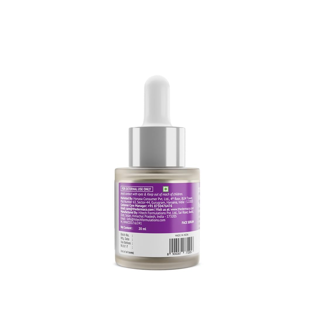 The Derma Co 20% Vitamin C Face Serum | For Glowing Skin | Brightens & Evens Skin | Fights Pigmentation | Suitable for Oily Skin | 20 ml BEAUTY BUMBLE