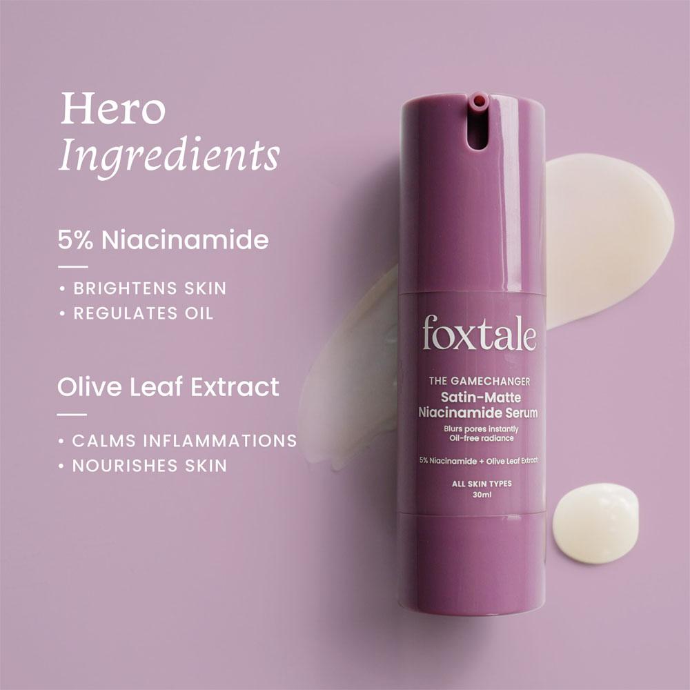 Foxtale 5% Niacinamide Face Serum 30ml FOXTALE