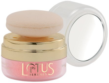 Lotus Makeup Translucent Loose Powder AutoPuff LOTUS