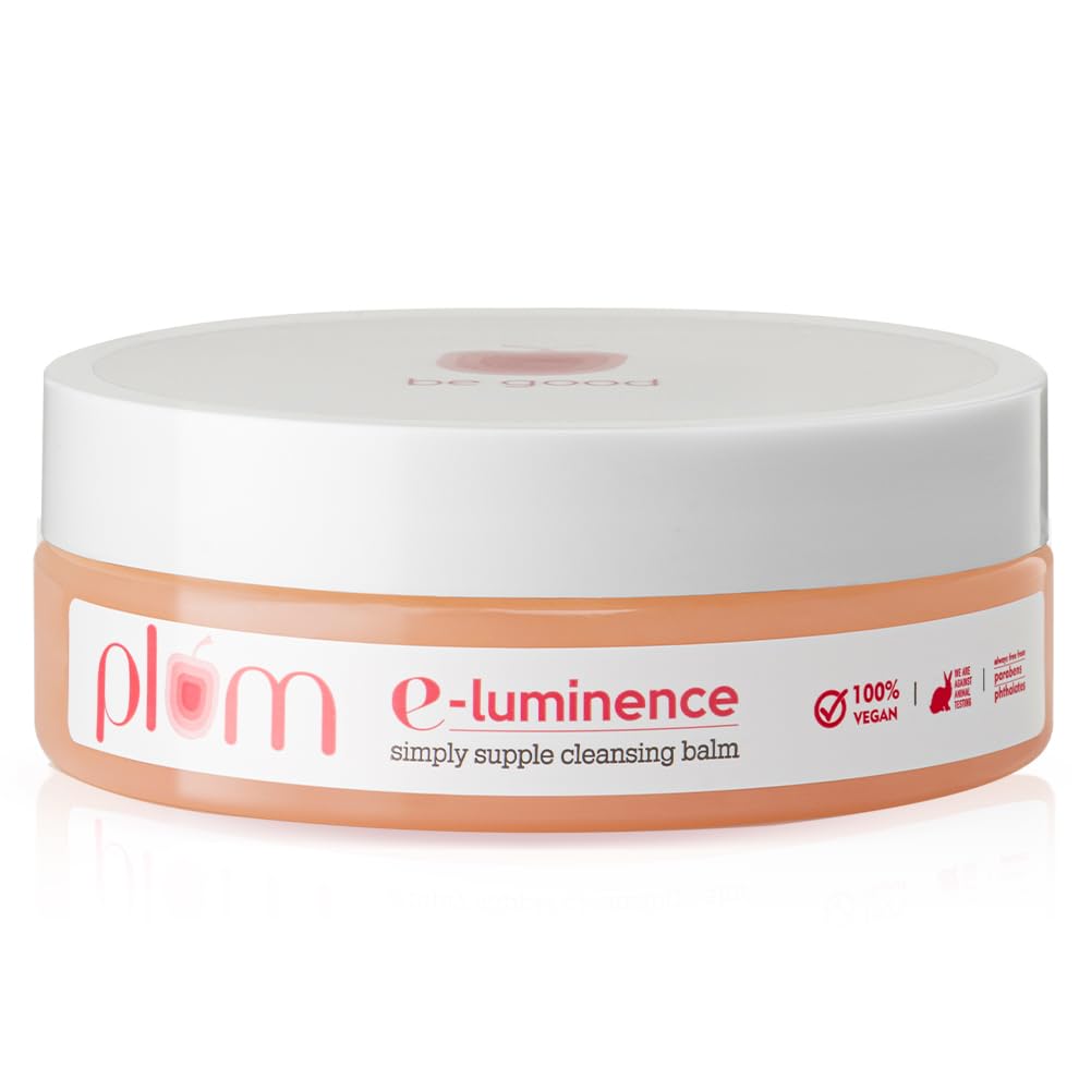 Plum E-Luminence Simply Supple Cleansing Balm | Gentle Makeup Remover 90 g PLUM