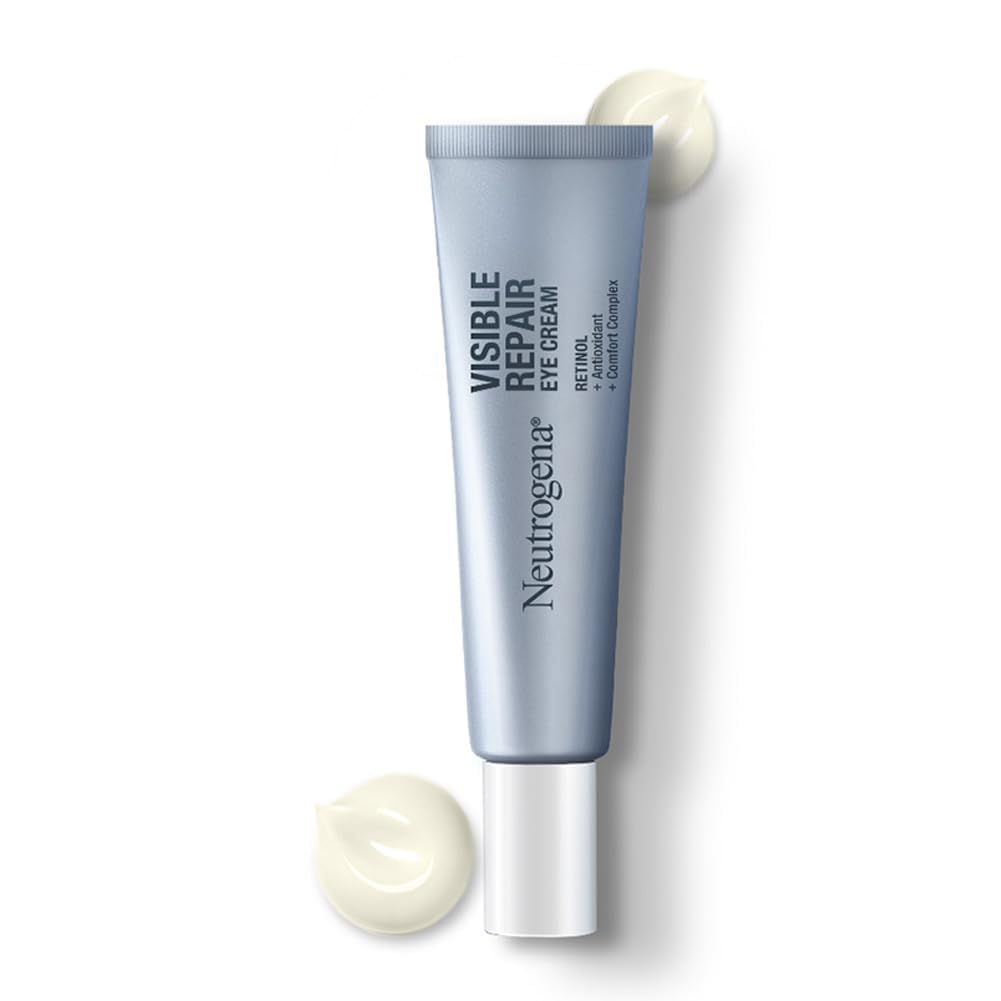 Neutrogena Visible Repair Retinol Day & Night Eye Cream | Boosts Collagen for Anti-Ageing | Reduces Dark Circles, Wrinkles & Fine Lines | 15g Visit the Neutrogena Store Neutrogena