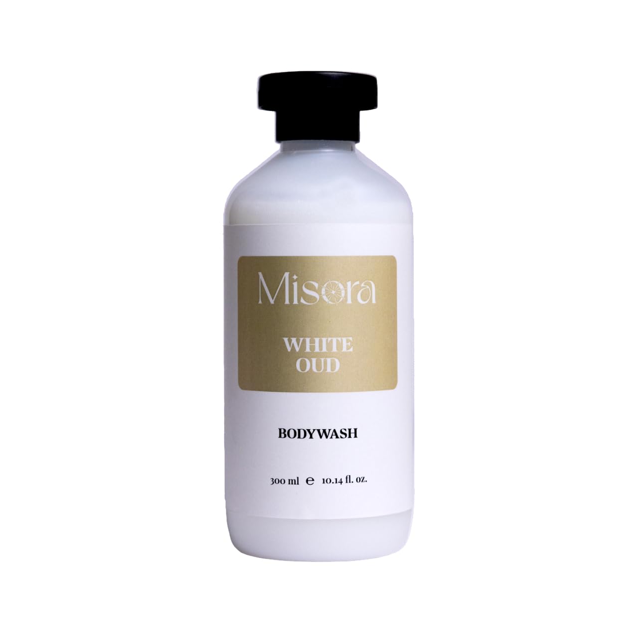 Misora White Oud Body Wash | Deep Cleansing & Moisturizing Shower Gel with Exotic Oud Essence | Hydrating, Refreshing, and Nourishing Skin Care for Suitable for All Skin Types | 300ml MISORA