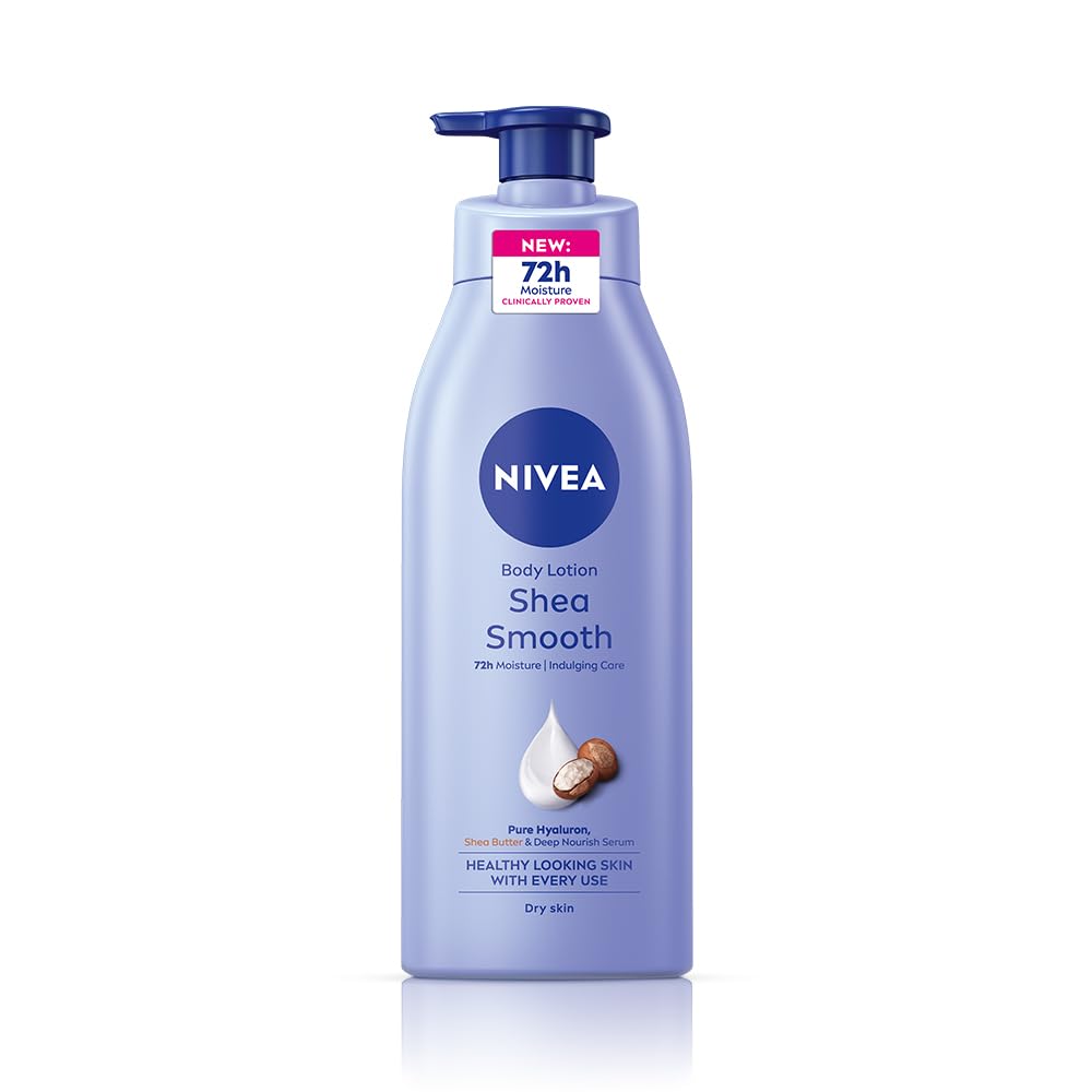 Nivea Shea Smooth Body Lotion Dry Skin 400Ml NIVEA