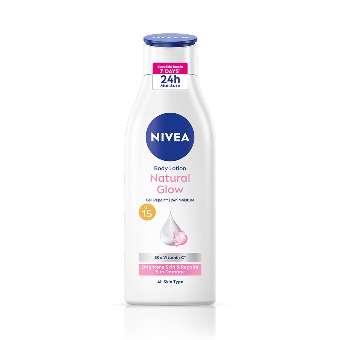 NEVIA NATURAL GLOW BODY LOTION 200ML NIVEA