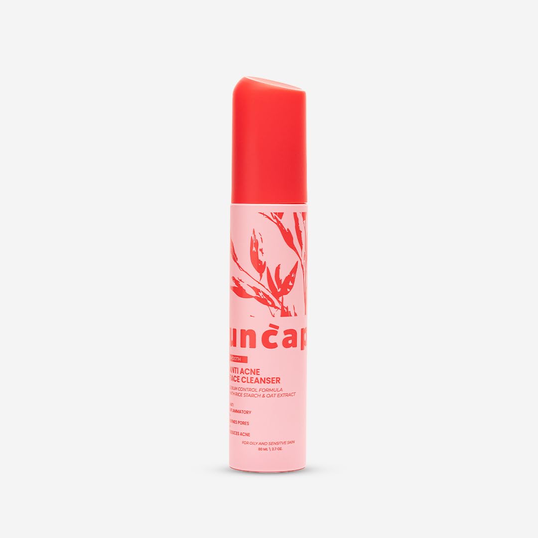 Uncap Anti Acne Face Cleanser - 80 ml | Reduces Acne, Refines Pores | For Oily and Sensitive Skin Uncap