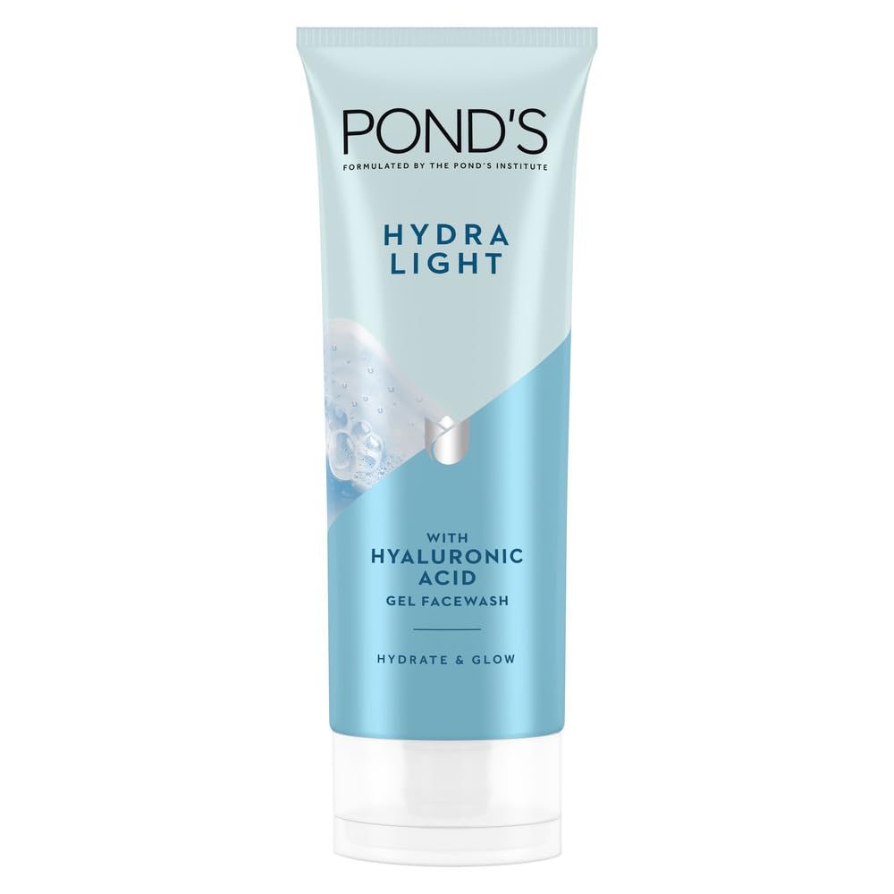 POND'S Hydra Light hyaluronic acid hydrating gel facewash hydrate and glow 100g Beauty Bumble