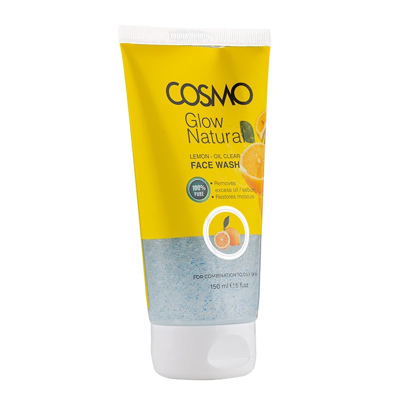Cosmo Glow Natural Lemon Face Wash 150 Ml COSMO