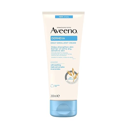 Aveeno Dermexa Daily Emollient Cream 200ml Aveeno