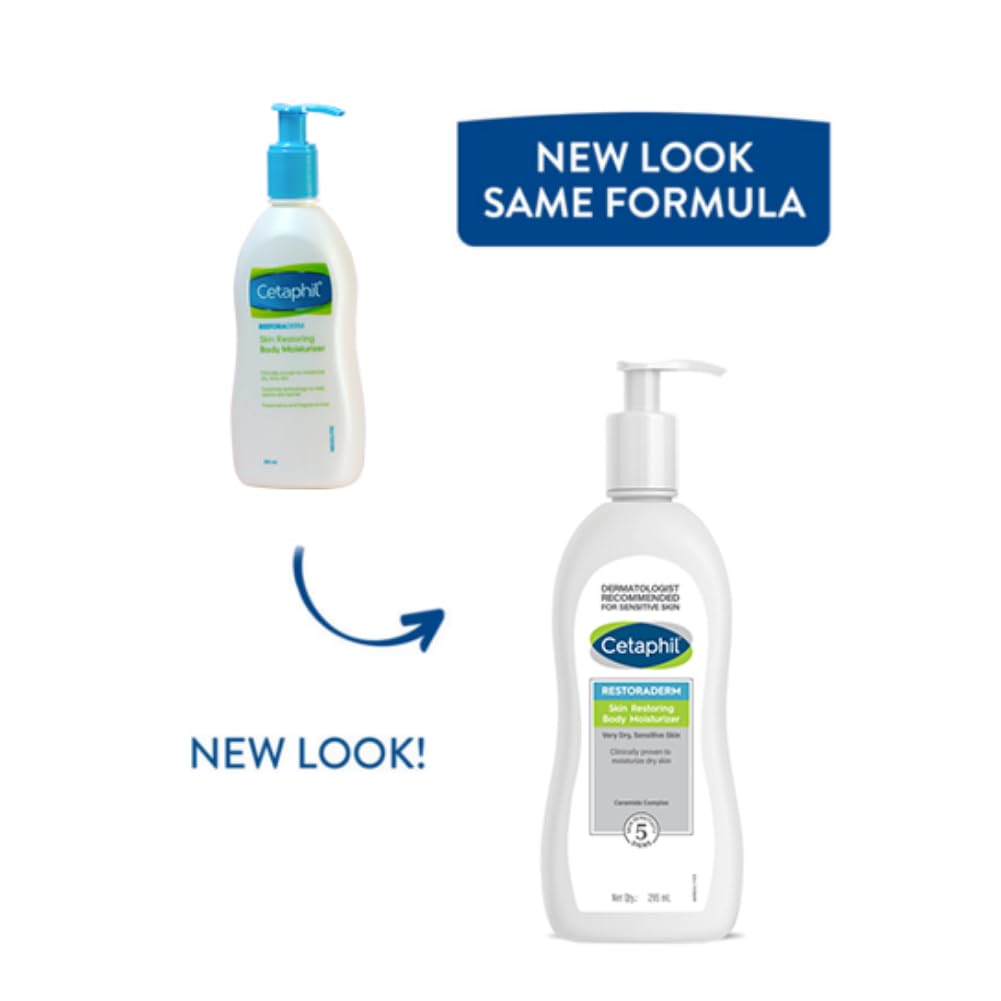 Cetaphil Restoraderm | Skin Restoring | Body Moisturizer Lotion | 295Ml Cetaphil