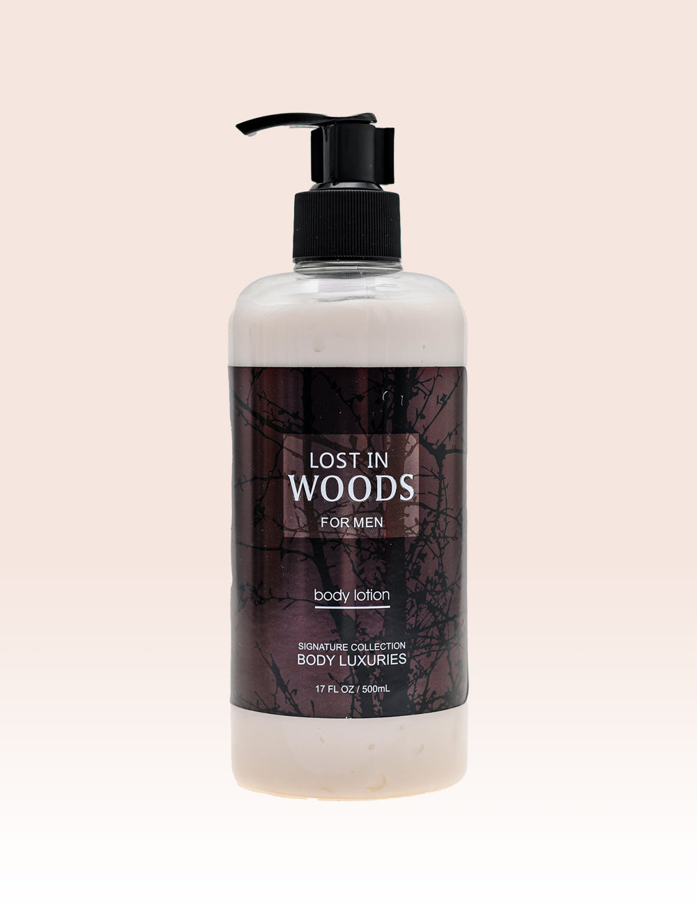 Body Luxuries  LOST IN WOODS Body Lotion | Feeling soft | Evocative Fragrance | (500 ML) BODY LUXURIES