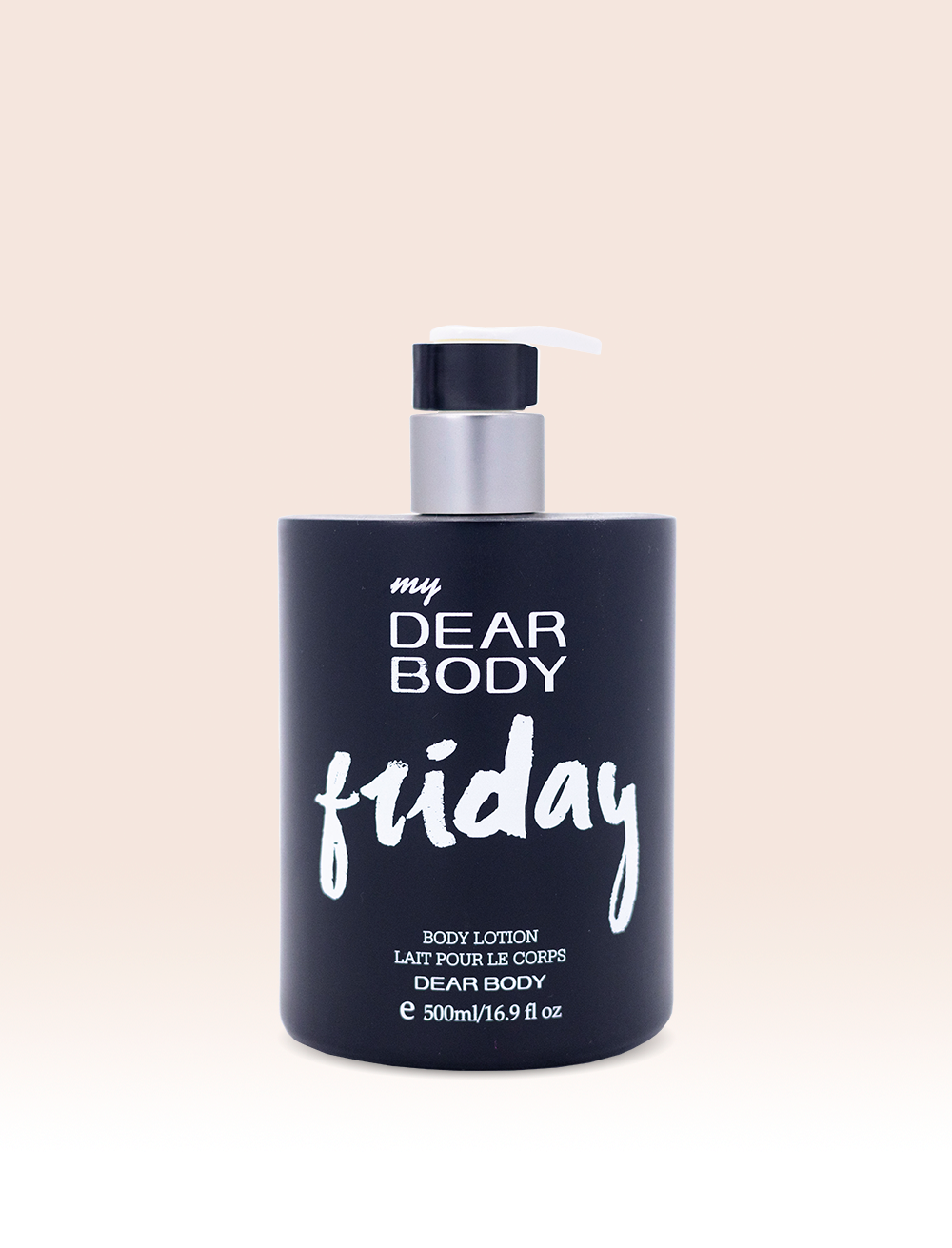 Dear Body Unisex Body Lotion 500 ML | Hydrating & Moisturizing Formula | Suitable for All Skin Types | Fast Absorbing | Long-Lasting Fragrance (Friday) DEAR BODY