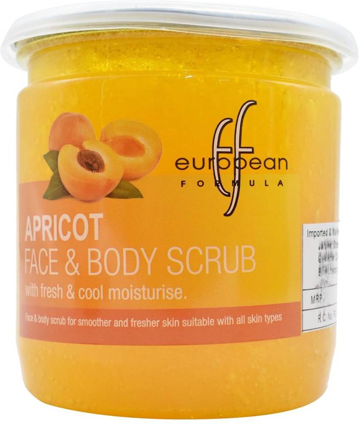 European Formula Apricot Face & Body Scrub 500 Ml European Formula