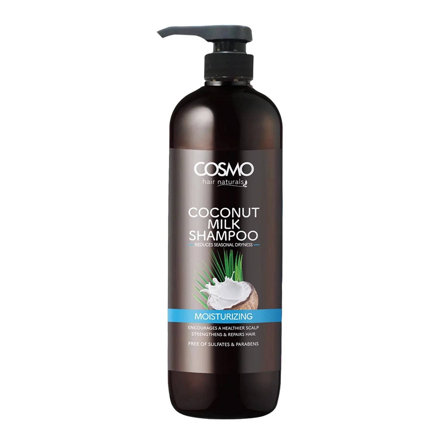 CD COSMO DESIGNS Hair Naturals Coconut Milk Shampoo 1000Ml | Reduces Seasonal Dryness | Strengthens & Repairs Hair | For Men And Women cosmo