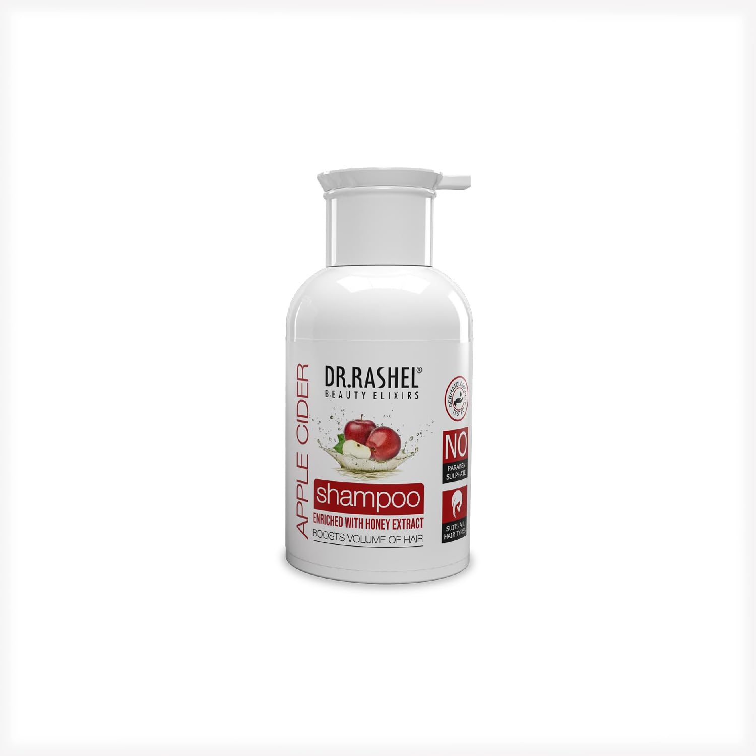 DR.Rashel Apple Cider Vinegar Shampoo for Men & Women | Promotes Healthy scalp | Suitable for Dry & Frizzy Hair 250 ML Dr. Rashel