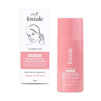 Foxtale Purify & Glow weekday cleanser + weekend Face mask 100ml FOXTALE