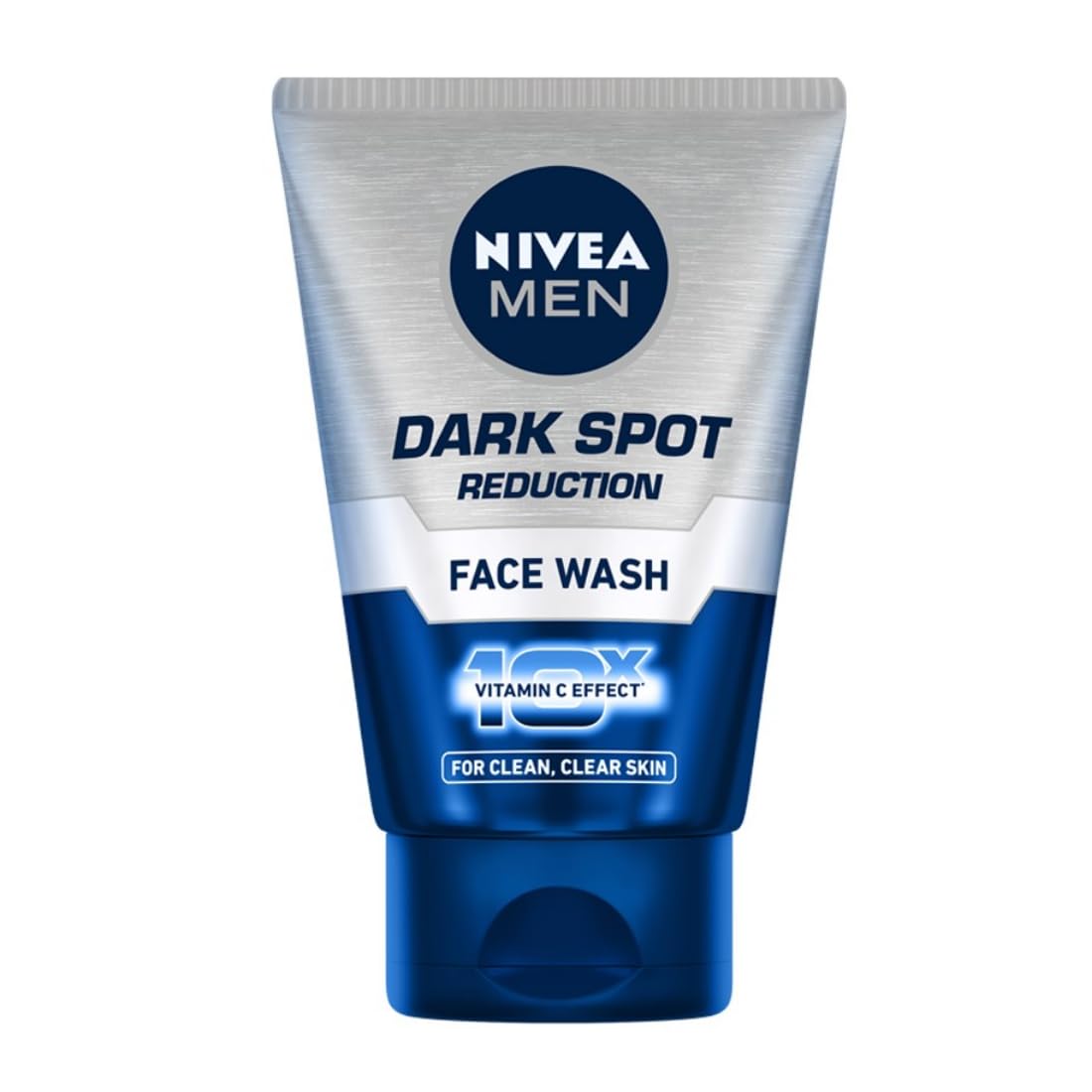 NIVEA MEN Dark Spot Reduction Face Wash 100 g | With Ginko and Ginseng Extracts for Clean, Healthy & Clear Skin in Summer | 10 X Vitamin C Effect for Radiant Skin |For Dark Spot Reduction NIVEA