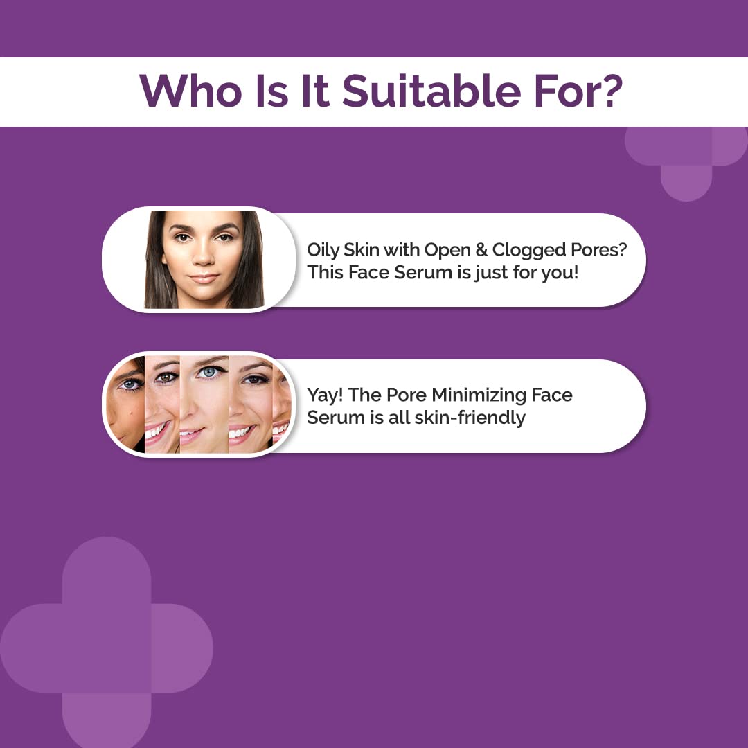 The Derma Co Pore Minimizing Face Serum for open Pores - 30 ml BEAUTY BUMBLE