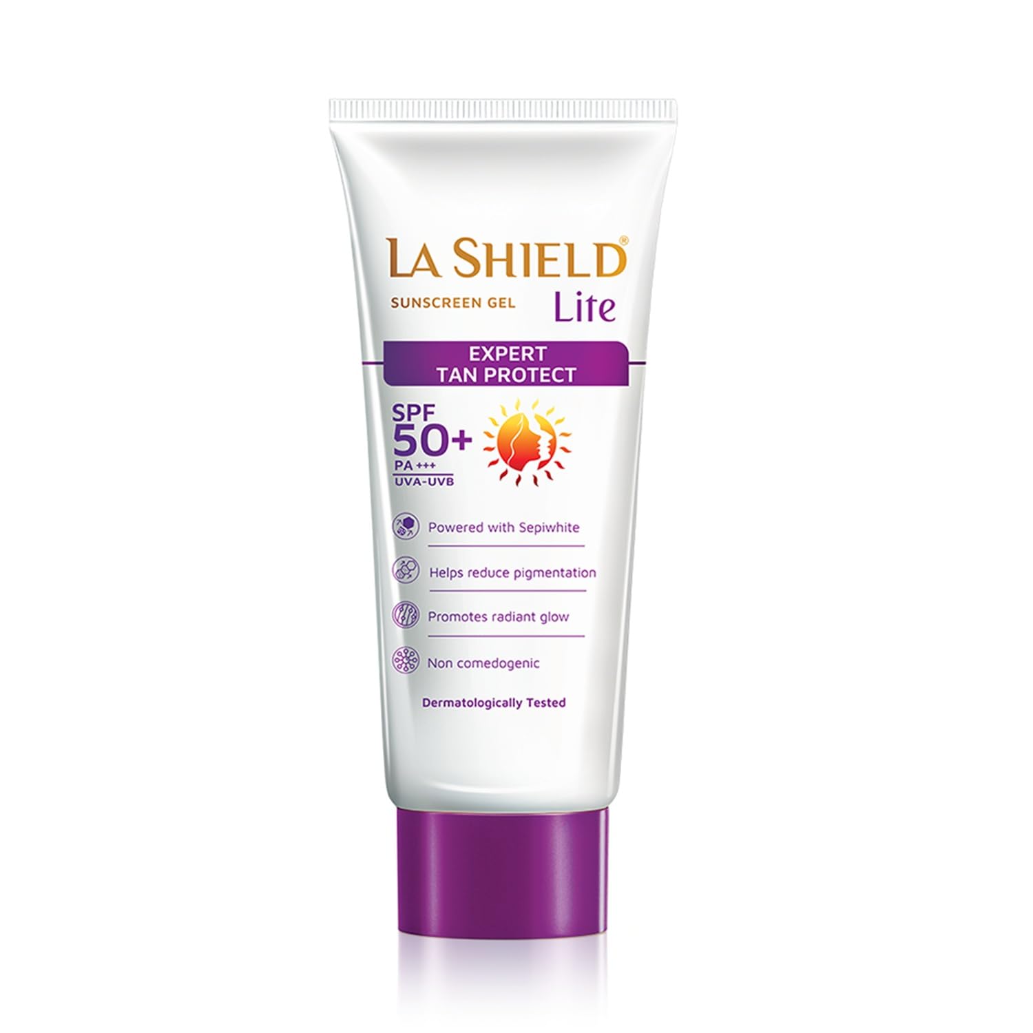 La Shield Lite SPF 50 PA+++ Mineral Sunscreen Gel | Skin brightening in 3 Weeks| No White cast | Broad spectrum | Oil-free | PA +++ | Dermatologist Prescribed | All Skin types | 50g La Shield
