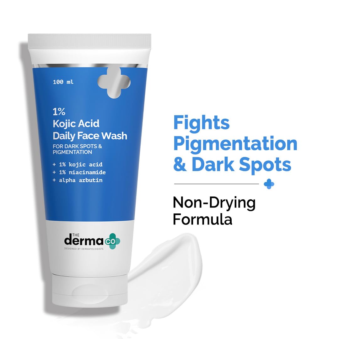 Derma Co 1% Kojic Acid FACE WASH 100ML The Derma Co
