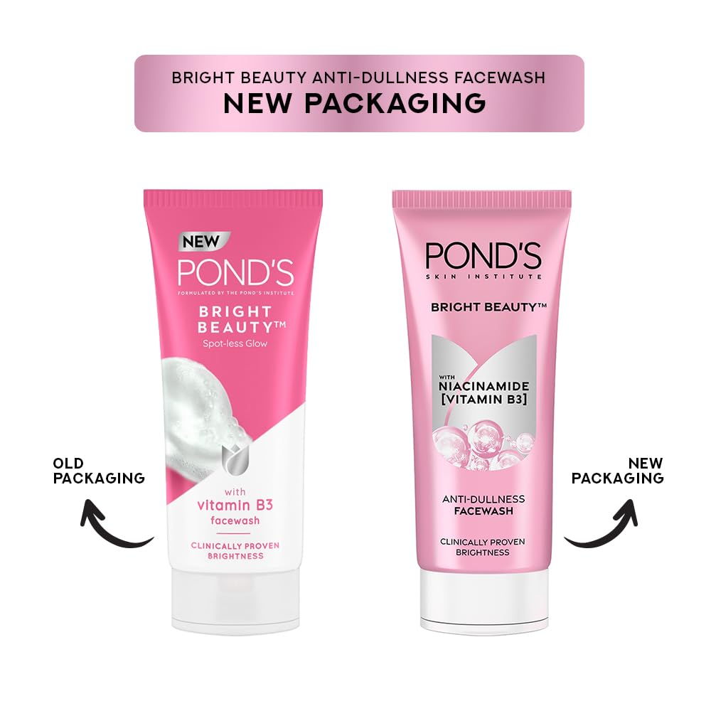 POND'S Bright Beauty Spot-less Fairness & Germ Removal Facewash 100 g Beauty Bumble