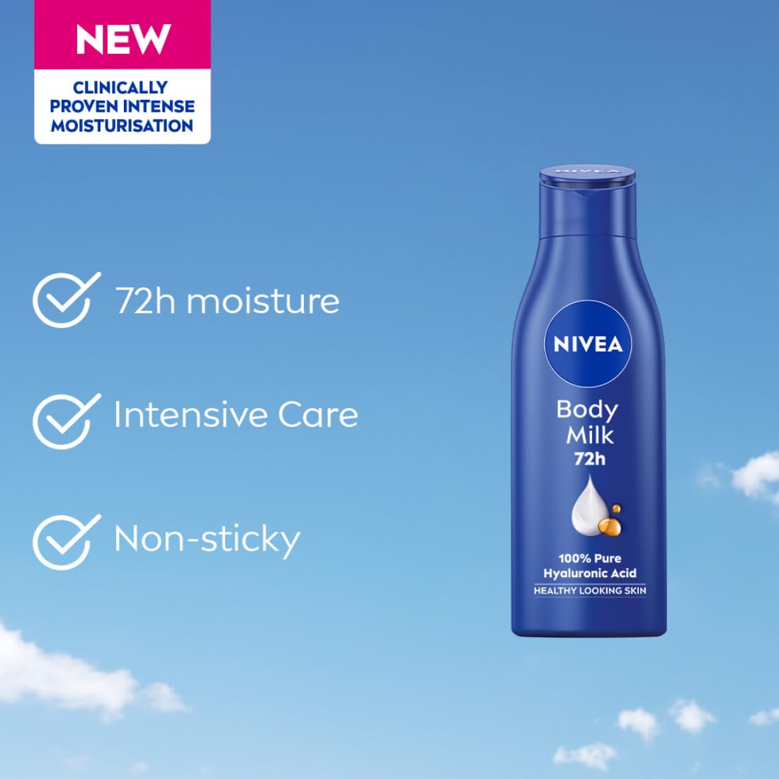 NIVEA BODY MILK 5 IN 1 CARE WITH ALMOND OIL & VITAMIN E 200 ML NIVEA