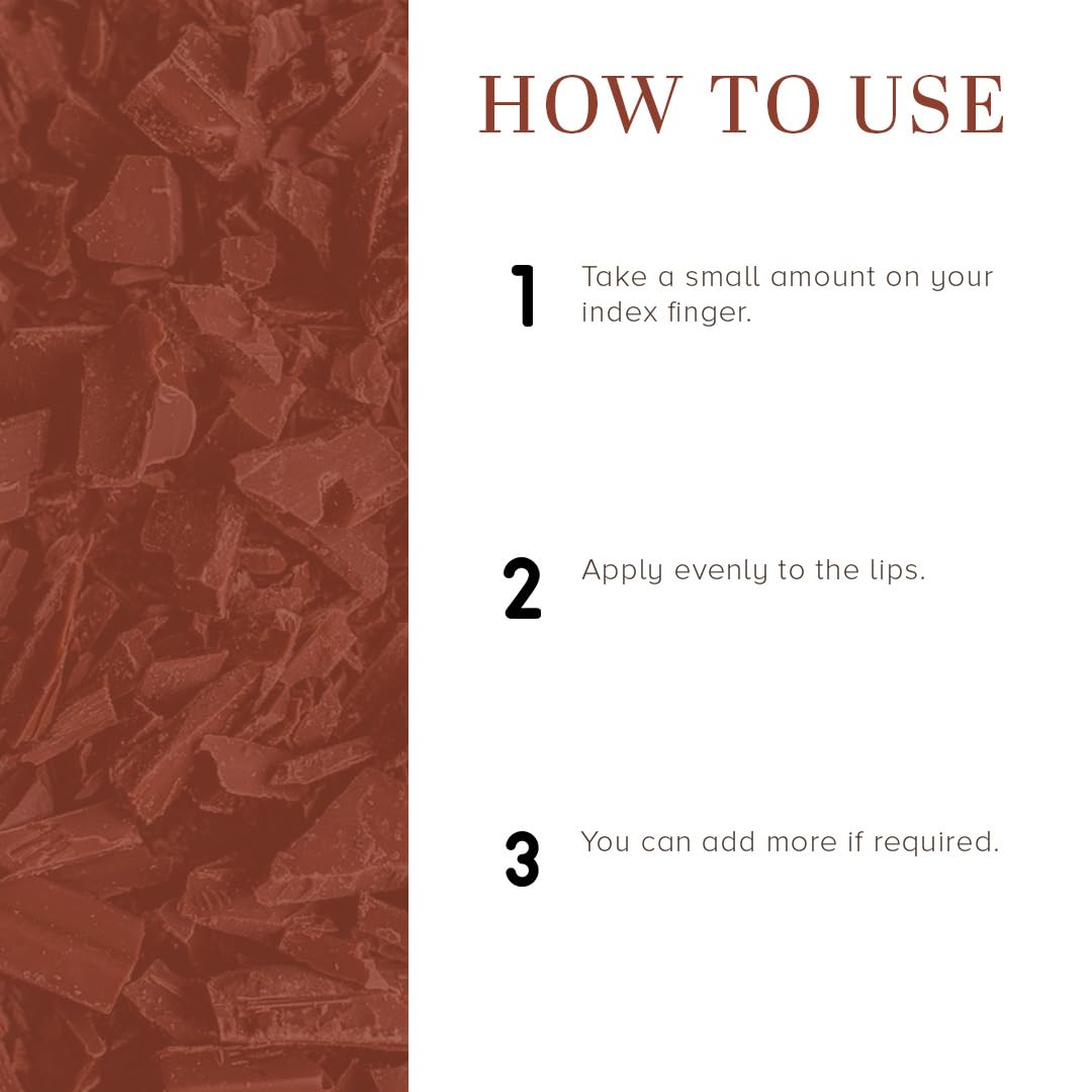 KHADI NATURAL Auburn CHOCOLATE Lip Balm 5g KHADI NATURAL