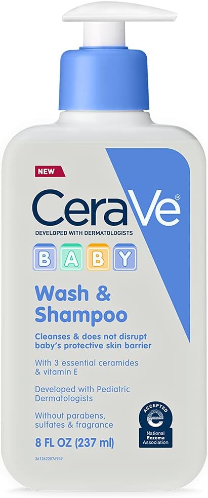 CERAVE BABY  Wash & Shampoo -237ml Cerave