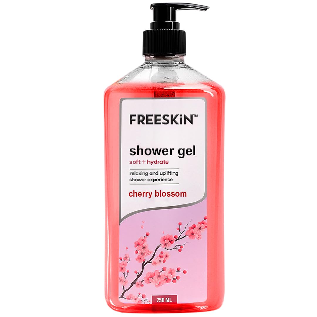 Freeskin Cherry Blossom Shower Gel 750Ml freeskin