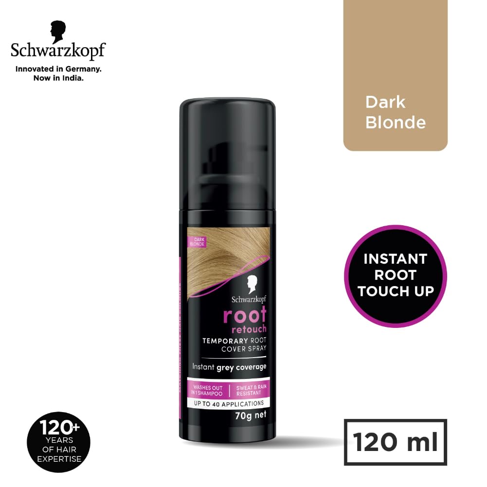 SCHWARKOPF Retoucher Rootouch Spray (BROWN) 120 ML Schwarzkopf