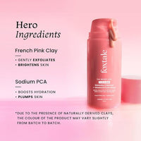 Foxtale Purify & Glow weekday cleanser + weekend Face mask 100ml FOXTALE