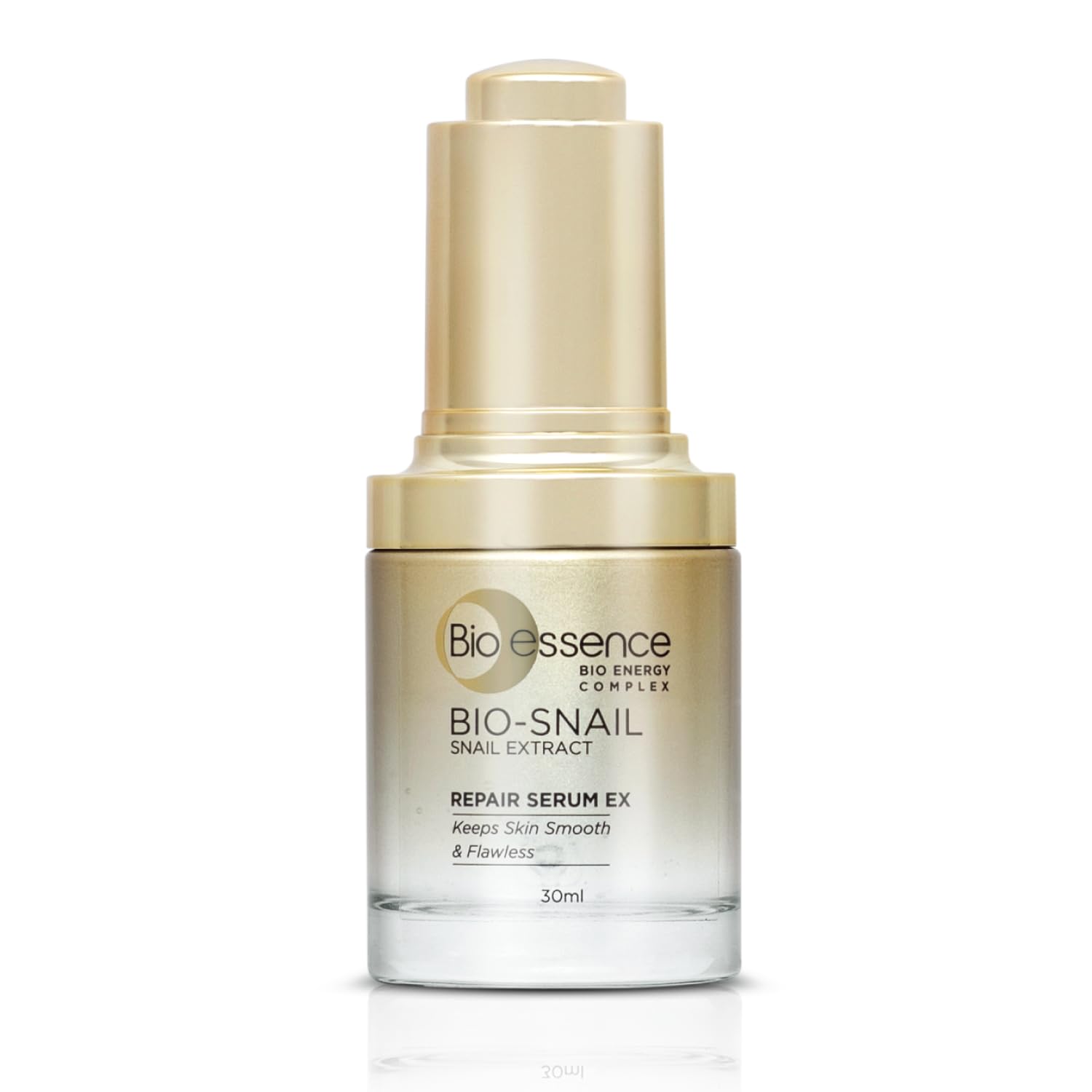 Bio-Essence Bio-Snail Repair serum with Snail Extract (30ml) | Lightweight Snail Serum for Deep Hydration and Skin Repair | Formulated for Indian conditions