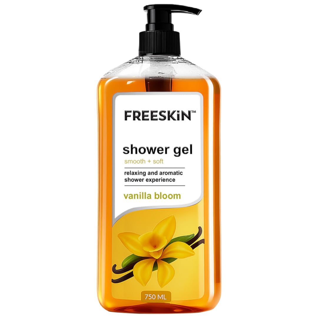 Freeskin Vanilla Bloom Shower Gel 750ML freeskin