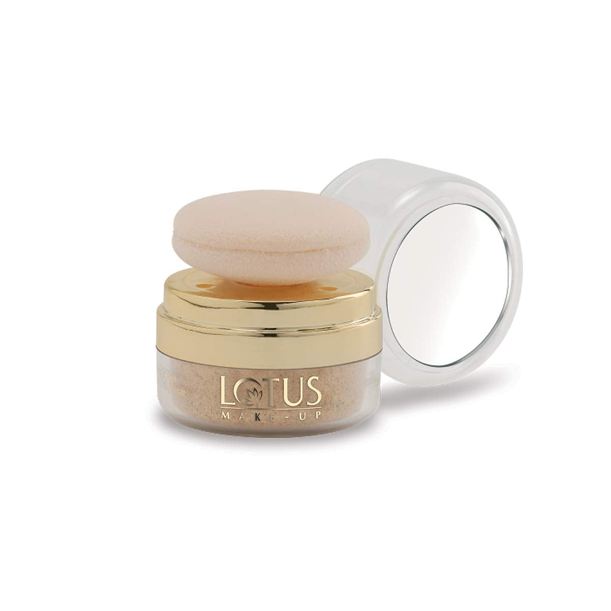 Lotus Makeup Translucent Loose Powder AutoPuff LOTUS
