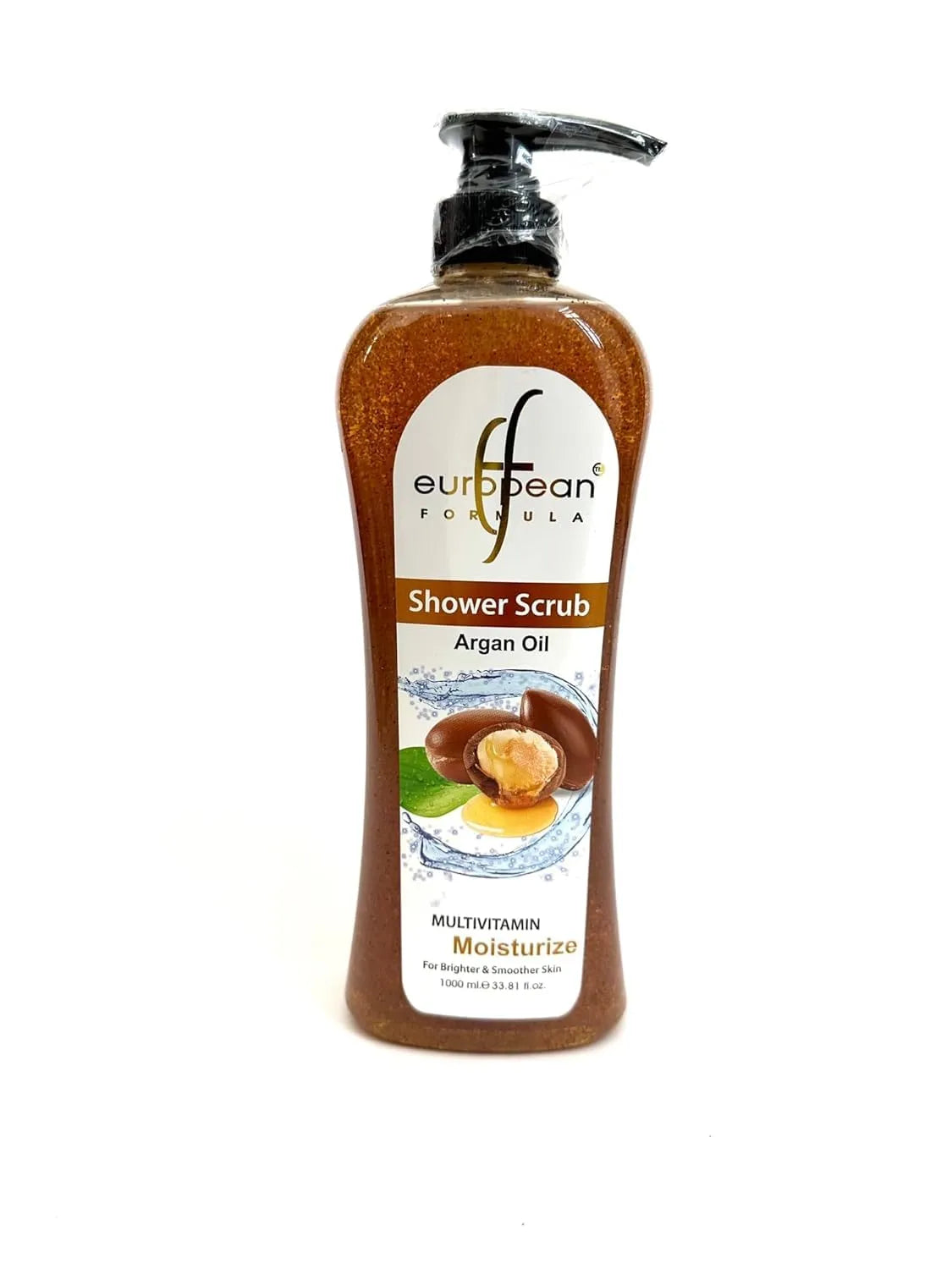 European Formula Argan Oil Shower Scrub 1000 Ml European Formula