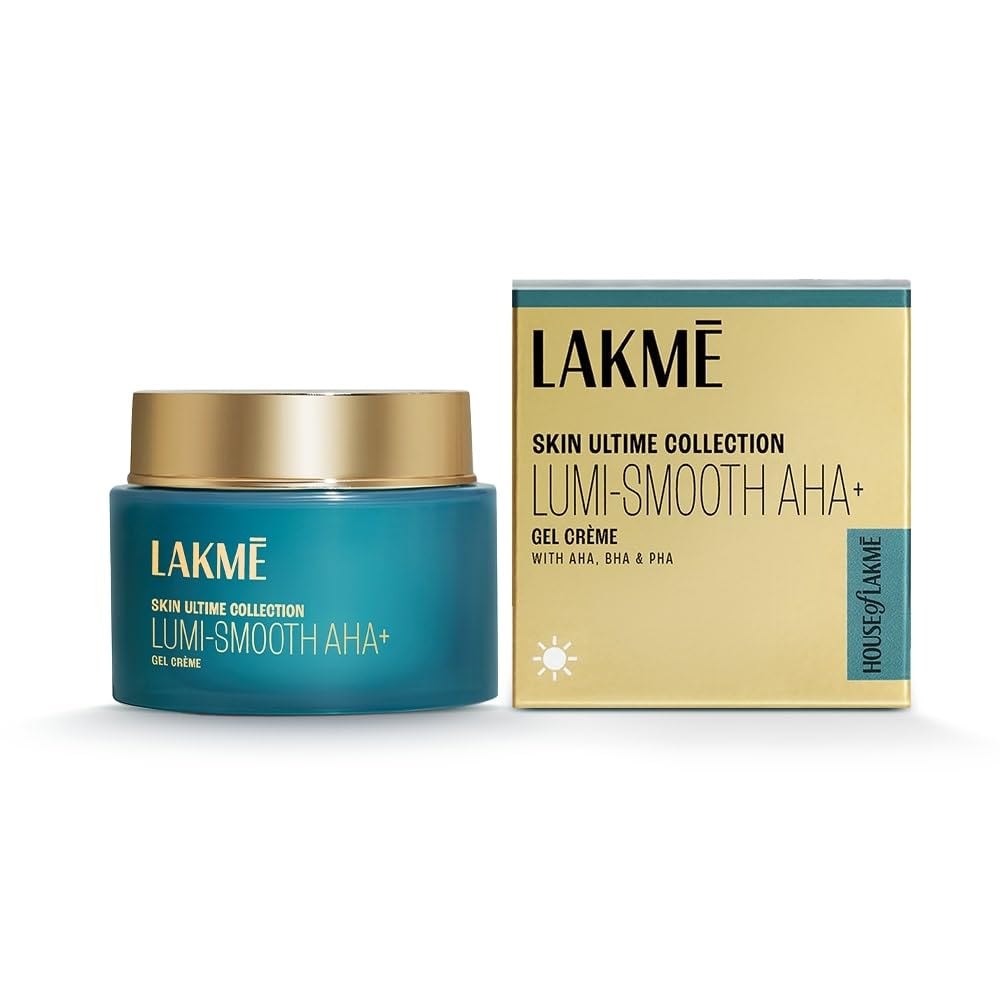 LAKME Skin Ultime Collection Lumi Smooth AHA+ Gel Creme With AHA,BHA & PHA 50g Lakme