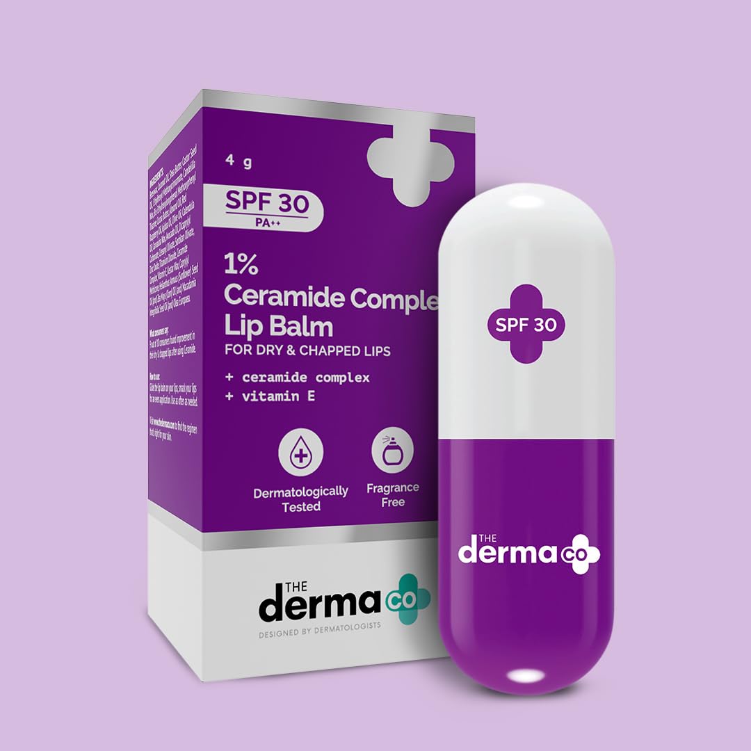 Derma Co 1% Ceramide Complex Lip Balm 4G The Derma Co