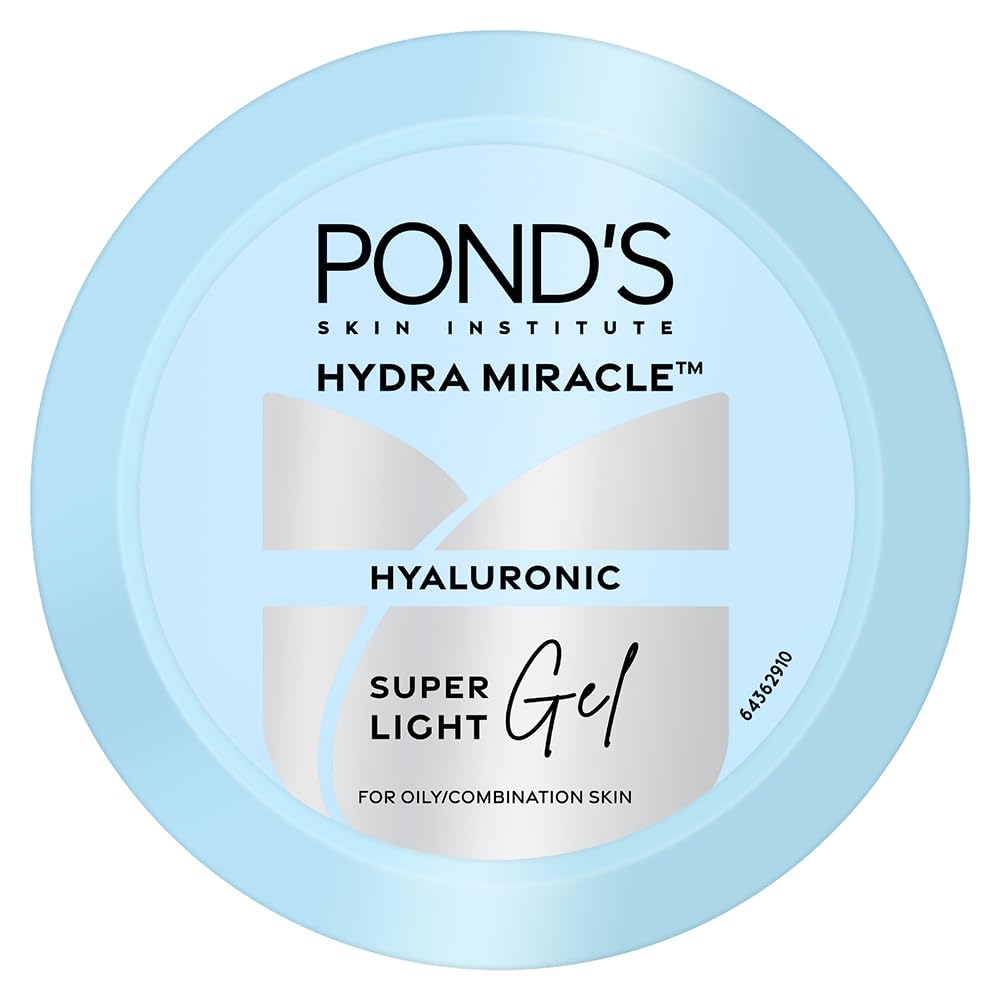 Pond's Super Light Gel Oil Free Moisturiser With Hyaluronic Acid + Vitamin E, 200 ML Beauty Bumble