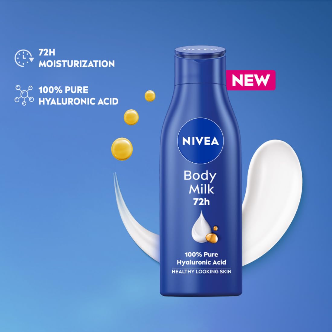 NIVEA BODY MILK 5 IN 1 CARE WITH ALMOND OIL & VITAMIN E 200 ML NIVEA