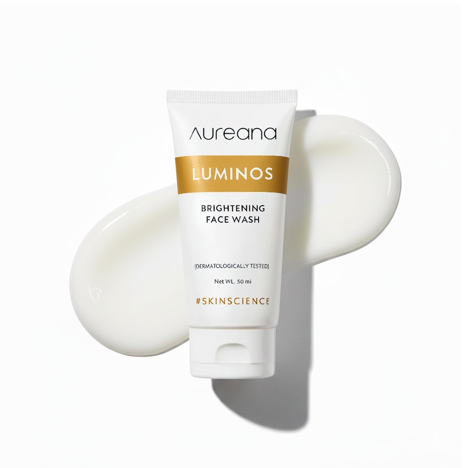 Aureana Luminos Brightening Face Wash 50 ml, No Sulphate, No Paraben, Reduces dark spots, Treats hyperpigmentation, Stimulates new skin cells BEAUTY BUMBLE