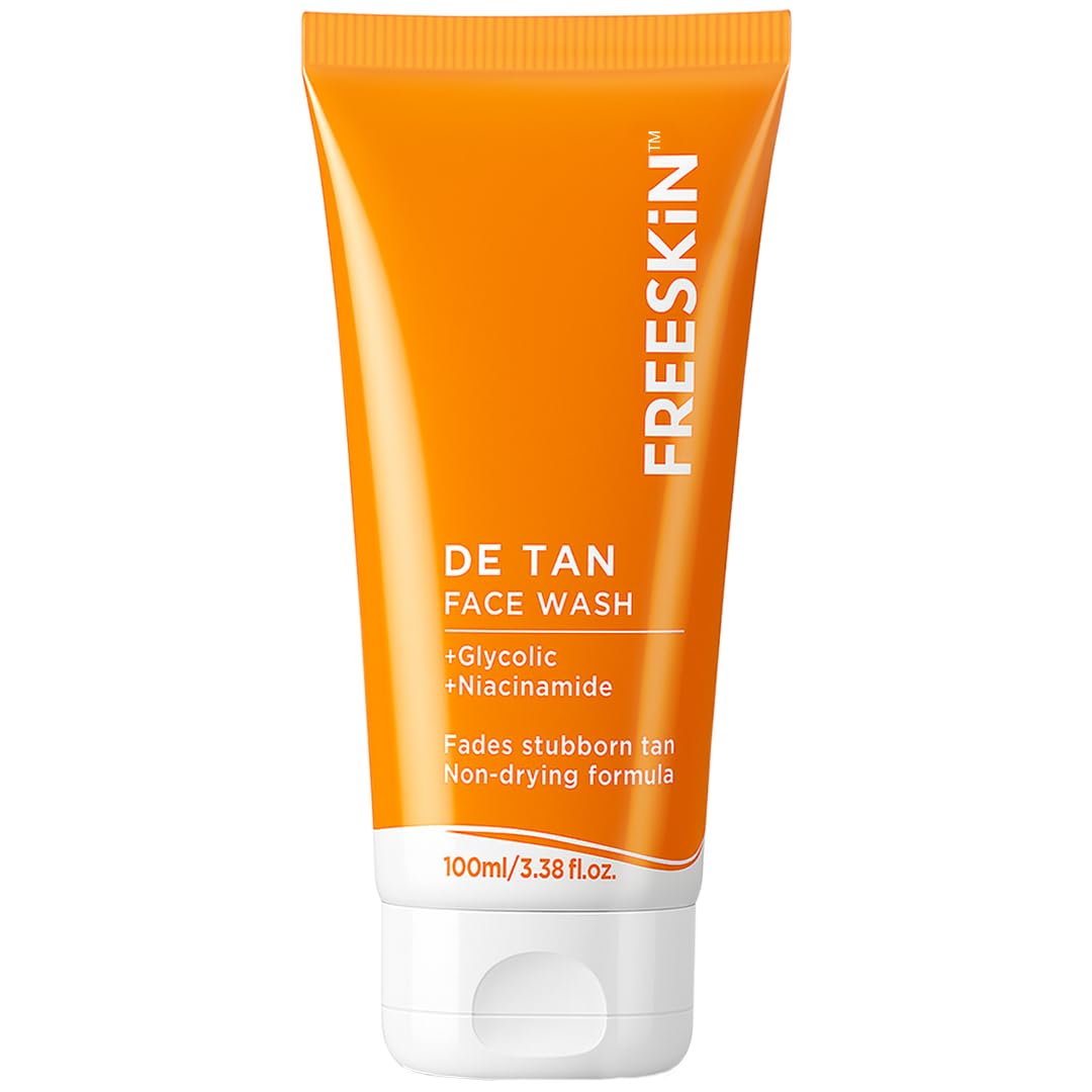FREESKIN DE TAN FACE WASH 100ML freeskin