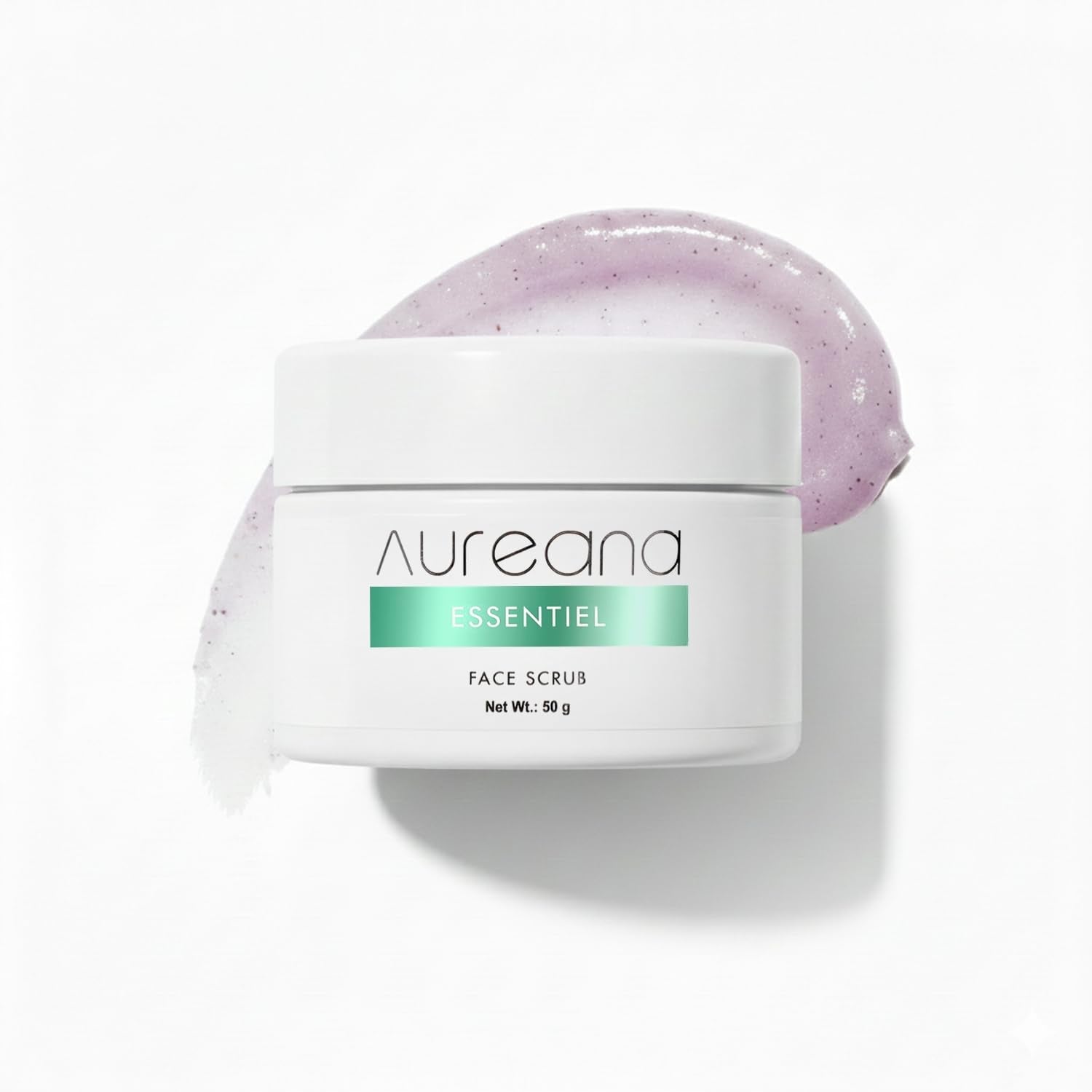 Aureana Essentiel Face Scrub (50g) | 100% Veg, Sulphate Free, Paraben Free, Hypoallergenic, Dermatologically Tested | Quality ingredients with great texture | Efficacious formulations | Skin-friendly with soothing fragrance BEAUTY BUMBLE