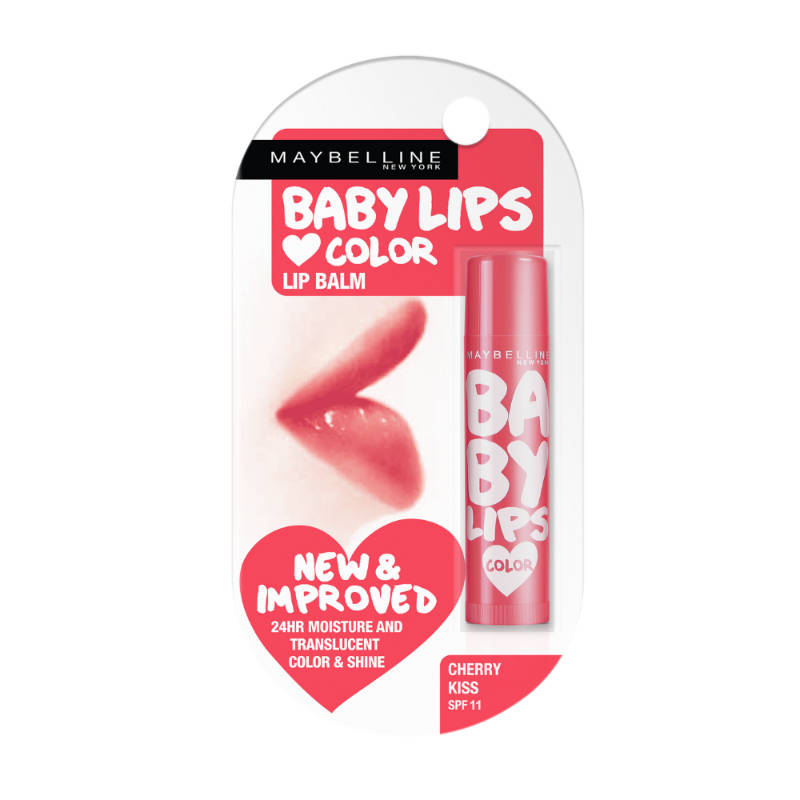 Maybelline New York Baby Lips Color Lip Balm with SPF 11 Up To 24H Moisture Beauty Bumble
