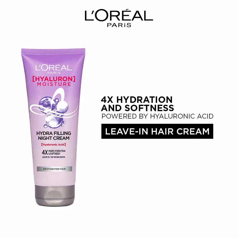 L'Oreal Paris Hyaluron Moisture Hydra Filling Night Cream, 180ml Loreal Paris
