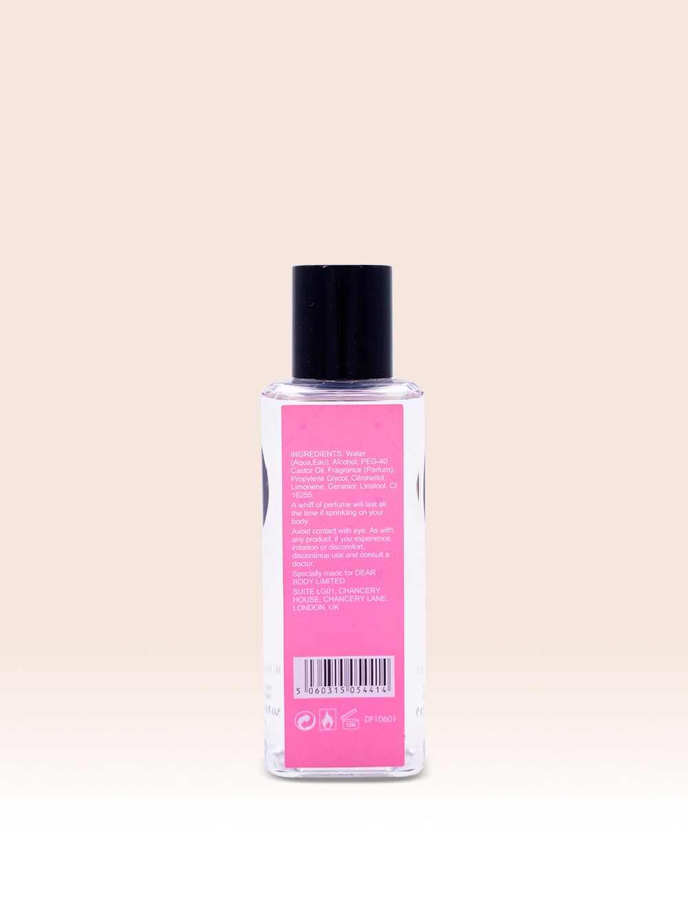 Dear Body Real Glamour Fragrance Mist Brume Parfumee 250ml Dear Body