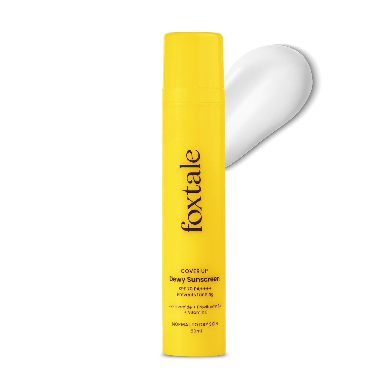 FOXTALE Dewy Finish Sunscreen | Normal to Dry Skin 50ML FOXTALE