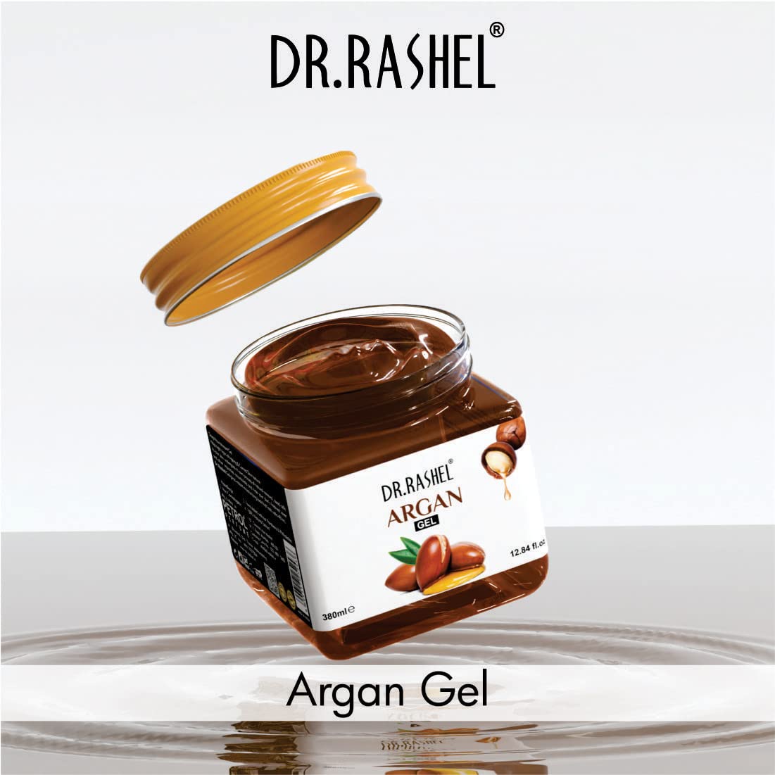 Dr.Rashel ARGAN Gel For Deep Nourishment, Helps Tight Signs of Ageing & Correct Skin Texture (380 ml) Dr. Rashel